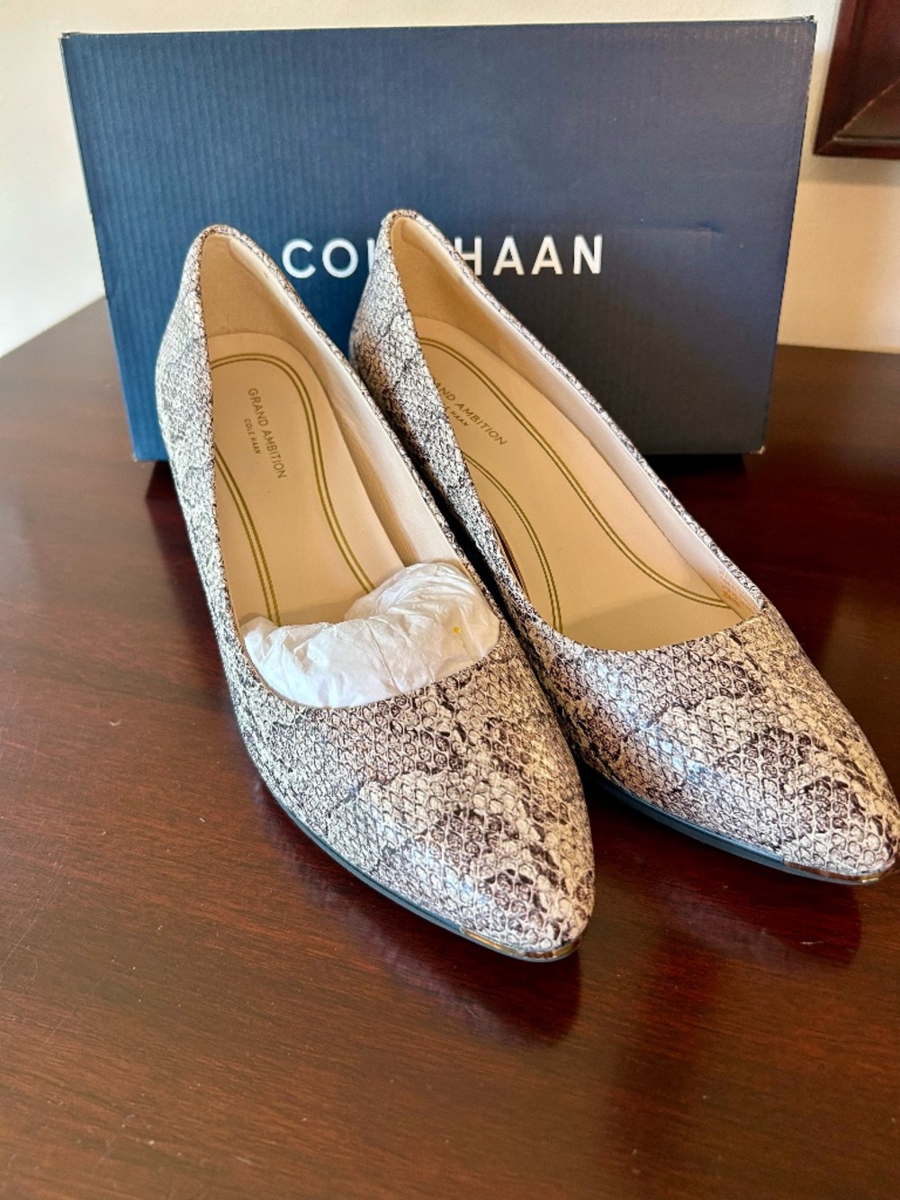 Cole Haan Grand Ambition Wedges in Viper